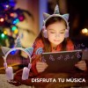 Maíz 4x3 Audifonos Bluetooth Inalambric Radio Fm Kawaii Unicornio