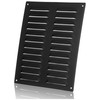 260x280mm / 10x11 inch Anthracite Metal Ventilation Grille with Flyscreen