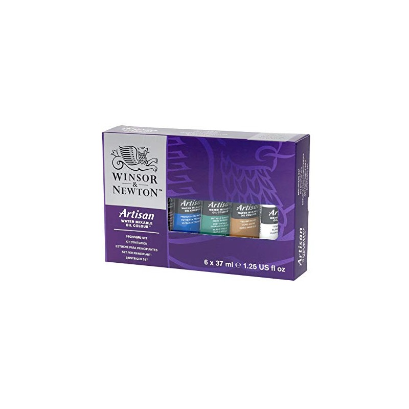 Winsor & Newton Artisan Water Mixable Oil Color 6-Tube Beginner