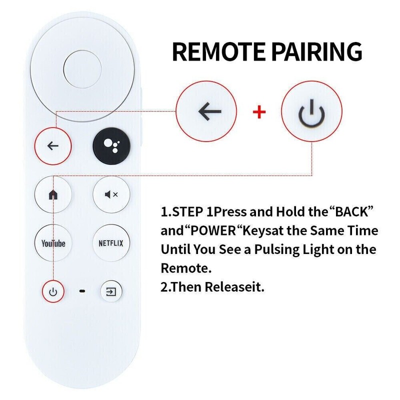 1Sale and Sell New Replaced Voice Remote Control For Chromecast