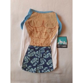 Pet T-shirt   Pet Dog L T-Shirt Cat Dog Summer/Spring  Cute and Trendy