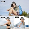 KUMSODE Visor Cap Women's Sun Cap Sun Shield Sun Protection