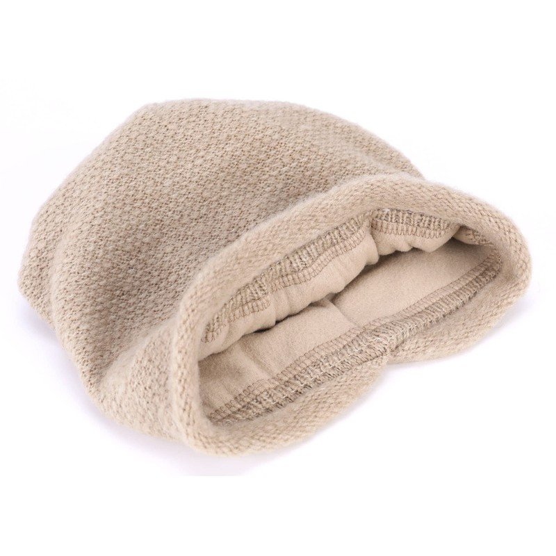 Ever Bloom Beanie Hat Unisex Knitted Slouch Hat with Inner