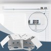 4 Pcs Venetian Blind Fittings, White Window Profile Box Mounting