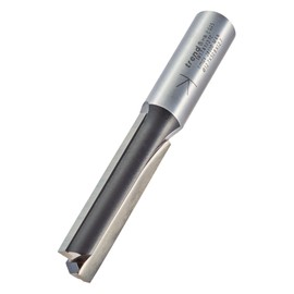 Trend Trade Straight Two Flute Router Cutter Bit, 1/2 Inch Shank, 12.7mm Cut Diameter & 50mm Cut Length, Tungsten Carbide Tipped, TR17X1/2TC