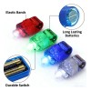 100pz Anillos Laser Led Multicolor Fiesta Neon Carnaval Boda