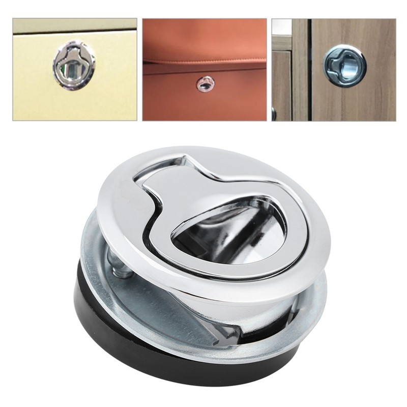 316 Stainless Steel Flush Pull Locker Hatch Latch Lift Handle