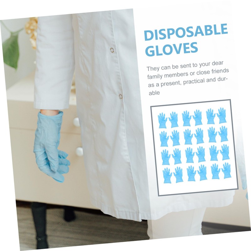 Angoily 100pcs High-elastic Cleaning for Home Use Powder- Comfortable Breathable
