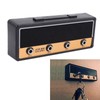 Guitar Key Holder Includes 4 Guitar Plug Keychains and 1