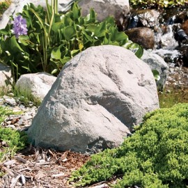 Airmax CrystalClear TrueRock Fake Fiberglass Rock, Medium, Sandstone, 27 x 21 x 14