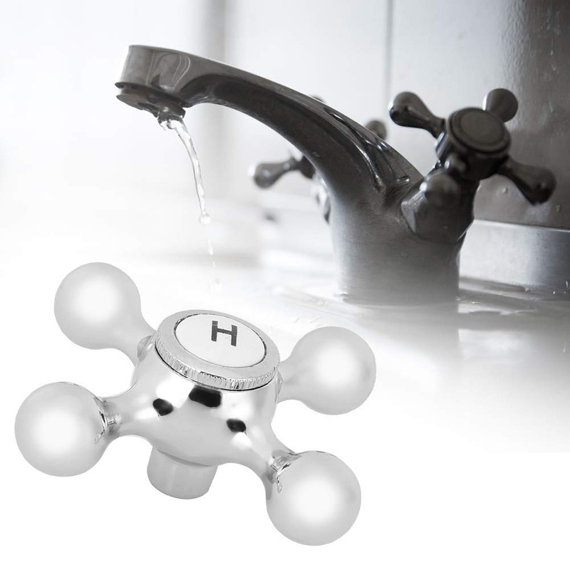 Faucet Handle, Copper Faucet Accessories, Comfortable, Wear-Resistant, Ergonomic Design for