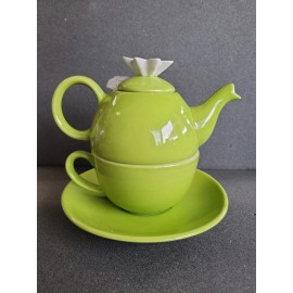 Andrea By Sadek 3 Piece Teapot Set with Strainer