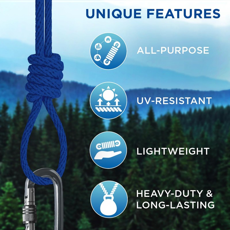 TECEUM Cotton Rope 3/16” (5 mm) – 100 FT –