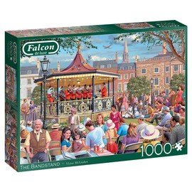 Jumbo, Falcon de luxe - The Bandstand, Jigsaw Puzzles for Adults, 1000-Piece