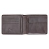 mano Don Luca Wallet 4cc 12 cm, dunkelbraun