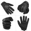KUTOOK Airsoft Gloves Bike Gloves Men Touchscreen for Shooting Black