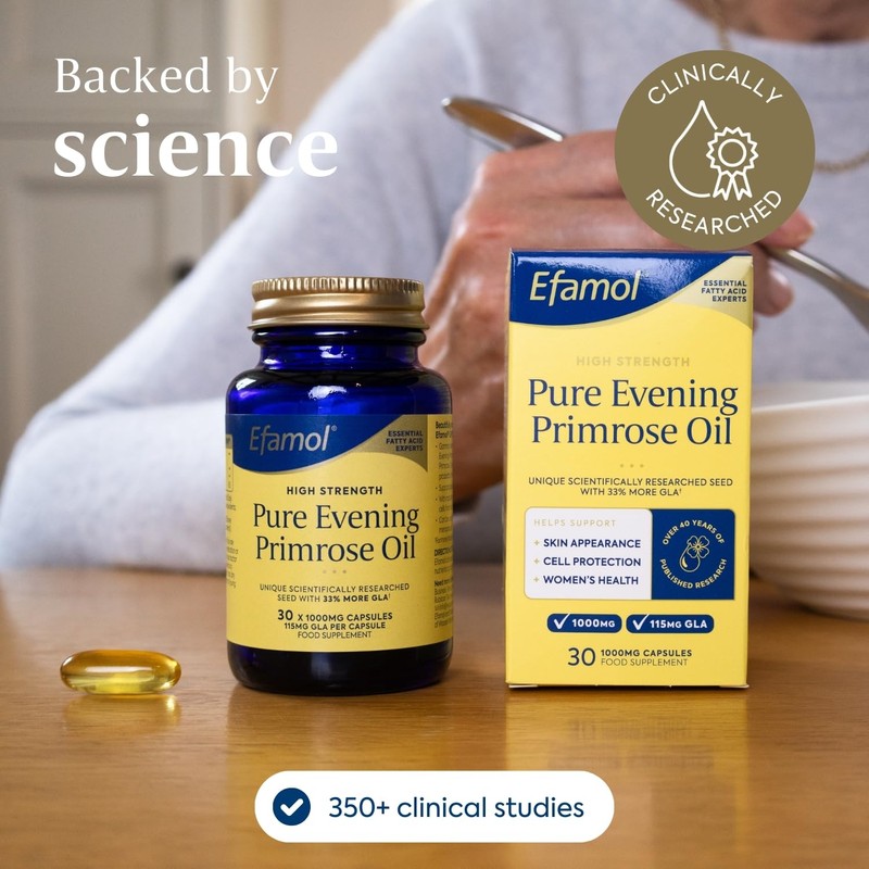 Efamol High Strength Pure Evening Primrose Oil Capsules | 30