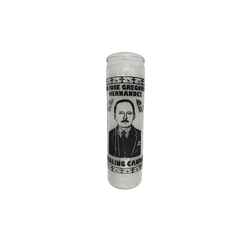 Generic Dr Jose Gregorio Hernandez White 7 Day Ritual Glass