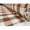 Gingham Linen Checked Fabric Check Material Buffalo Plaid - Dressmaking,