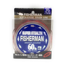Fisherman Super Stealth Monofilament Shock Leader Line for Ocean