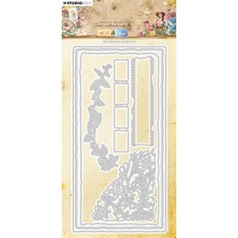 Studio Light Cutting Die Wildflower Slimline Wild & Free No. 828 JMA-WAF-CD828 105 x 210 mm (05-24)