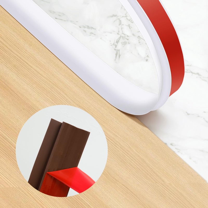 BNELL Carpet & Floor Edging Trim Strip,Self Adhesive-PVC Floor Transition