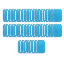 Norhogo 24 Pairs Hydrogel Stickers, 48 Pieces Reusable Replaceable Hydrogel Pad for Muscle Electrostimulator, Abdominal Device, Muscle Stimulator Pad, Gel Sheet