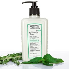 C. O. Bigelow- Loción corporal humectante con romero y menta CO Bigelow para mujeres y hombres, Village Perfumer Lotion con