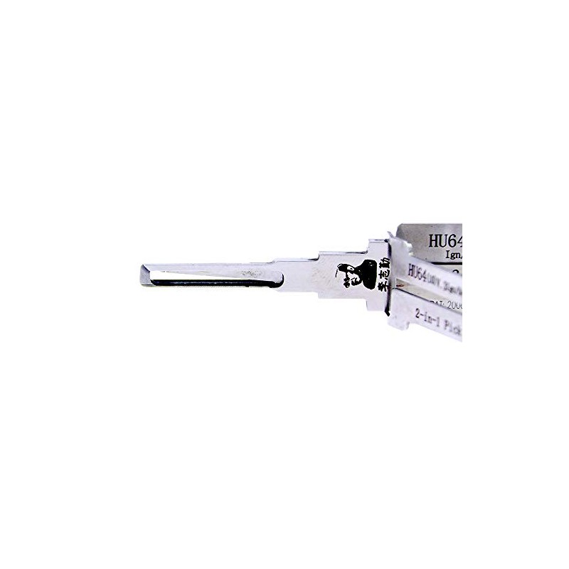 QiDAi 2-in-1 Turbo Decoder Hu64(10) v.3,Pick Car Key HU64,Auto Ignition