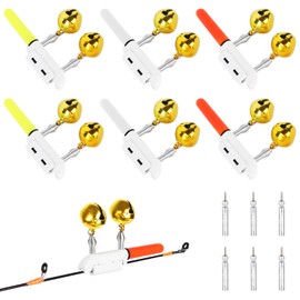 OneNine Glow Sticks Fishing, Pack of 6 Fishing Glow Sticks, Float Glow Stick, LED Glow Sticks, Fishing, Electronic Bite Alarm Fishing, Glow Stick Fishing Accessories