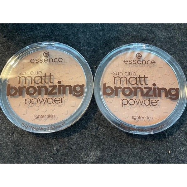 essence Lot of 2 Essence Sun Club Matt Bronzing Powder
