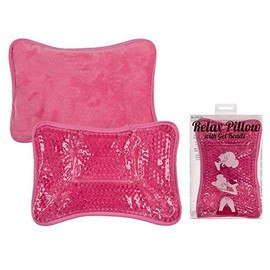 Pink cushion with gel balls for cooling and heating # 10/5318 Approx. 24 x 16 cm