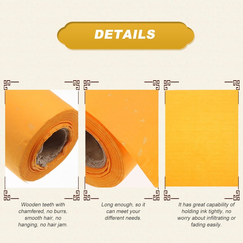 Lurrose 20m Chinese Calligraphy Rice Paper Raw Writing Paper Blank