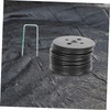 NOLITOY 25 Sets U Shaped Garden Stakes with Gaskets Durable