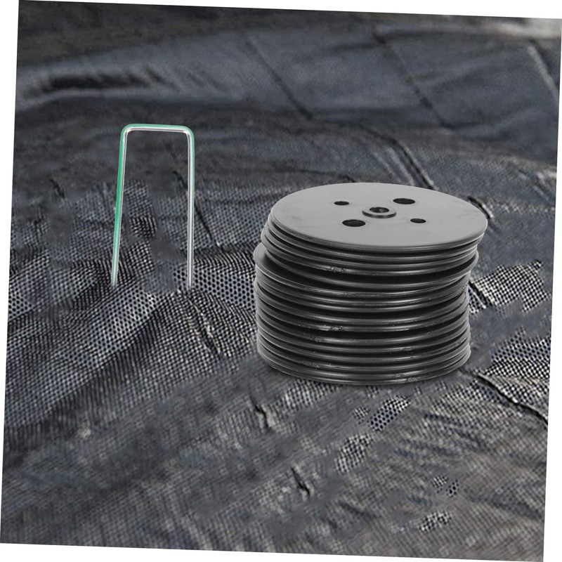 NOLITOY 25 Sets U Shaped Garden Stakes with Gaskets Durable