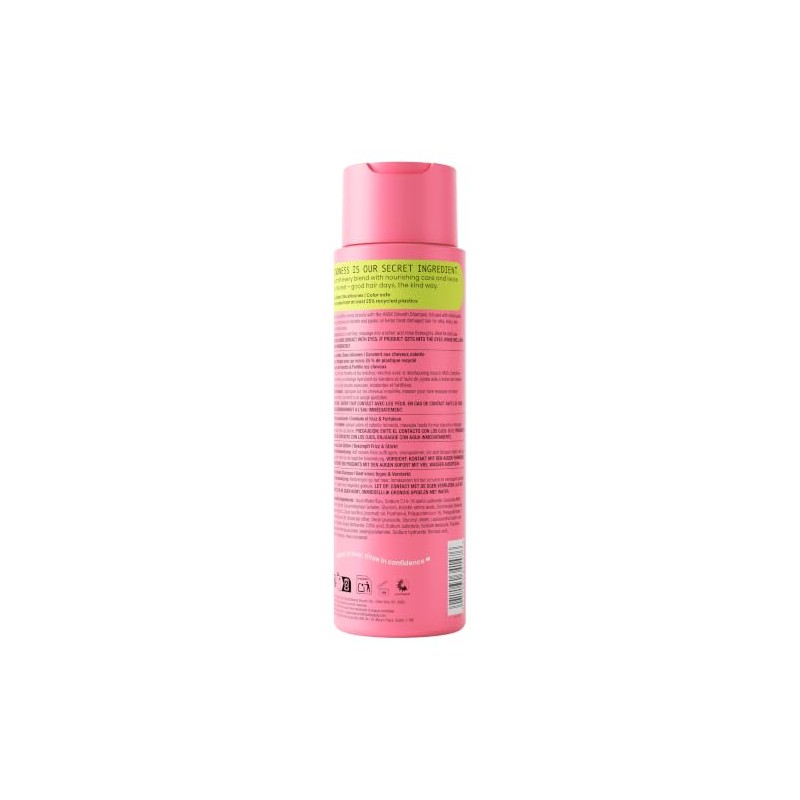 HASK, Smooth + Keratin & Jojoba Oil, Shampoo Alisante, Controla