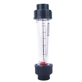 ABS Plastic Pipe Flow Meter, Plastic Flat Mouth (Inner Diameter 32mm), LZS-25 (D) 250~2500L/H