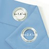 LEMOMO Sky Blue Thermal Blackout Curtains/52 x 72 Inch/Set of