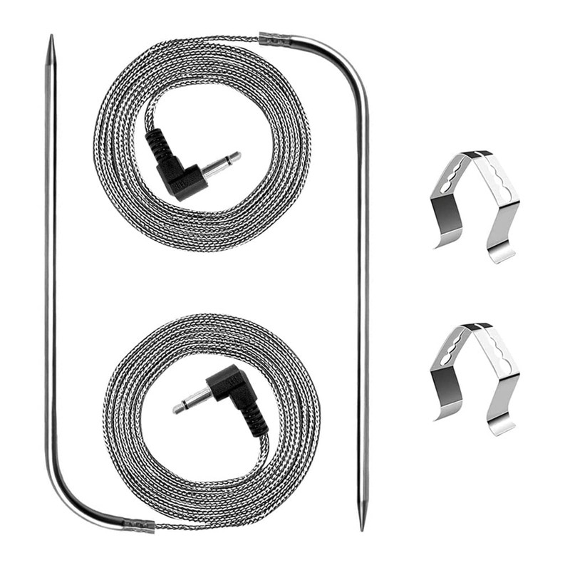 Replacement High-Temperature Meat Probe for Pellet Grills and Pellet Smokers