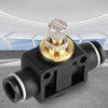 Air Flow Regulator Valve Air Flow Speed Control Valve T-Shape