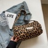 BAUIOREAD Leopard Print Bag Jacquard Bag Leopard Print Handbag Leopard