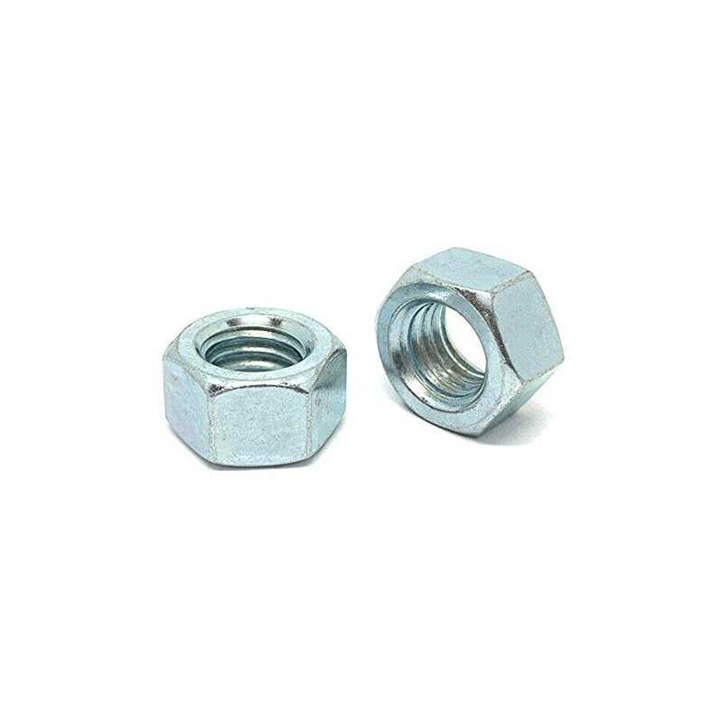 (15 Pieces) M16-1.5 Class 10 Finished Hex Nuts Zinc