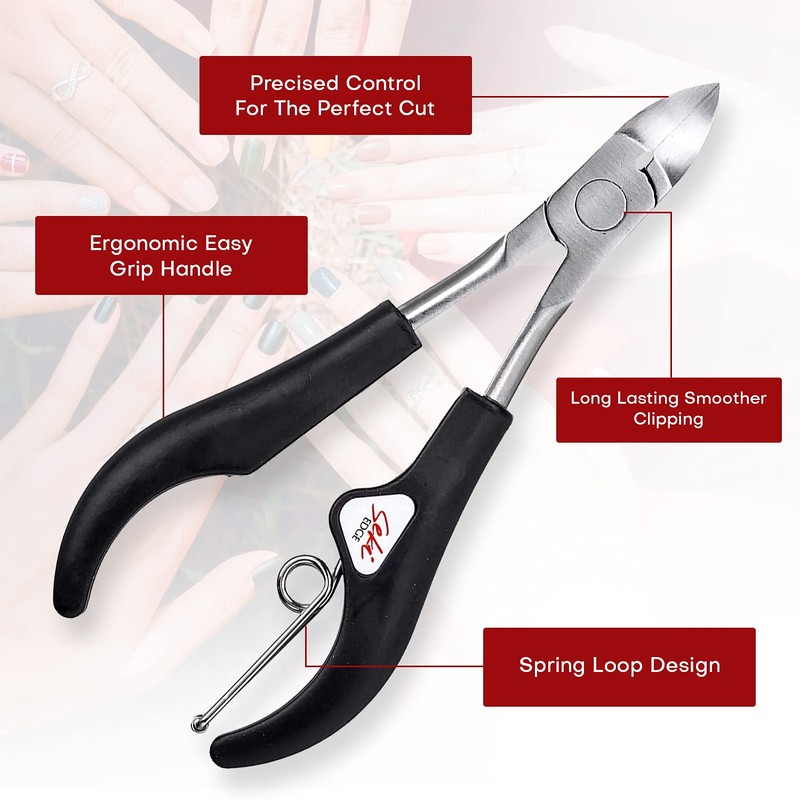 Seki Edge Nail clippers with shield (SS-204)