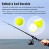 MAFIMOEA 80/60/45 PCS Bullet Fishing Foam Floats Snell Float Surf