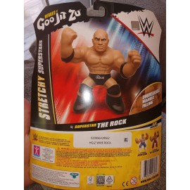 WWE Heroes of Goo Jit Zu WWE Stretchy Superstars The Rock, Stretchy Action Figure
