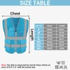 FEimaX FEimaX High Visibility Safety Vest Mesh Reflective Work Vests