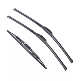 toocene Front and Rear Windshield Wiper Blades for Mini Cooper 2016-2022 F55 F56 R53 R56