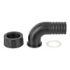 REKUBIK 90° Angle Hose Nozzle with Internal Thread Union Nut