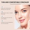 Stick Foundation, Contour Stick Foundation, with Brush, Coverage Foundation, Creamy