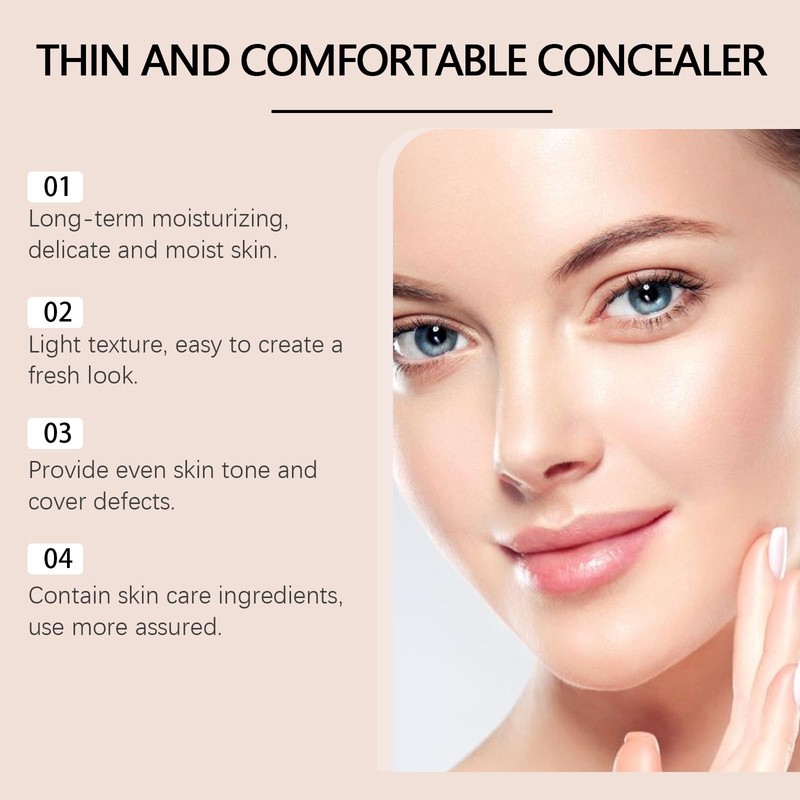 Stick Foundation, Contour Stick Foundation, with Brush, Coverage Foundation, Creamy